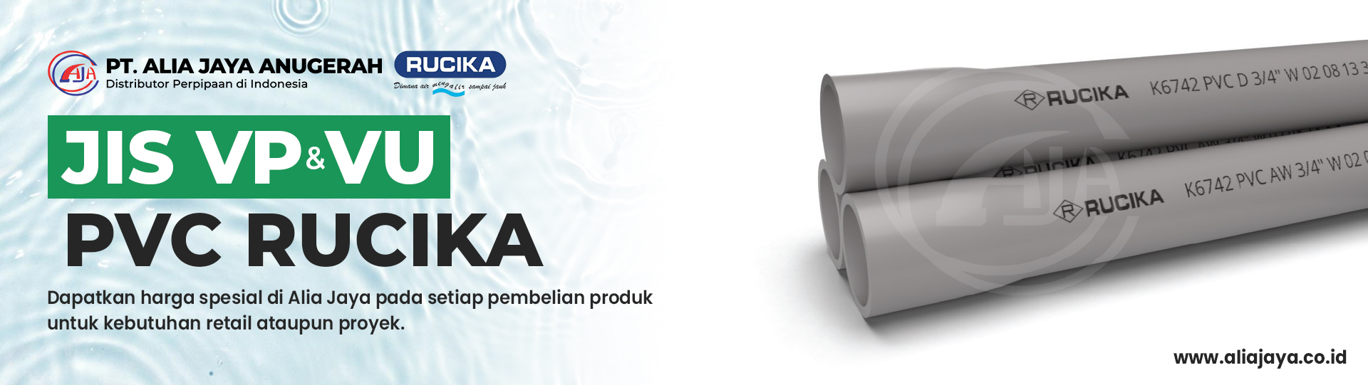 Pipa JIS PVC Rucika