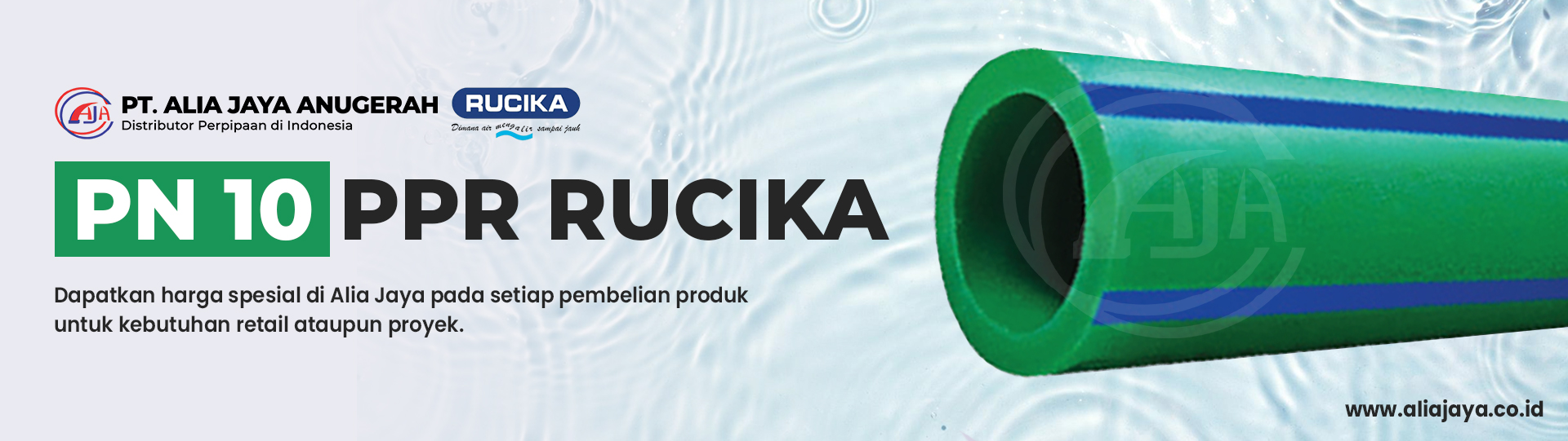 Pipa PN 10 PPR Rucika